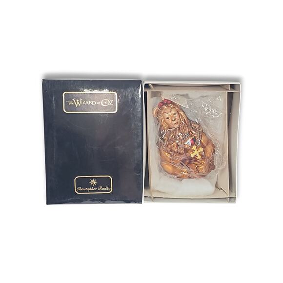 Christopher Radko Wizard of OZ Cowardly Lion Ornament Limited Edition 971/10000 - Picture 1 of 10